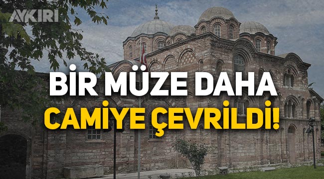 İstanbul'daki Fethiye Müzesi de camiye çevrildi