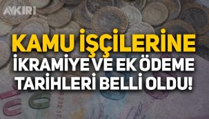 Kamu işçilerine ikramiye ve ek ödeme ne zaman yapılacak? Resmi Gazete'de yayımlandı, tarih belli oldu