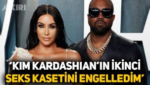 Kanye West: Kim Kardashian'ın ikinci seks kasetinin çıkmasını engelledim