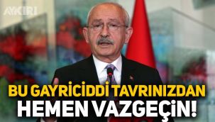Kemal Kılıçdaroğlu'ndan enflasyon açıklaması: Bu gayriciddi tavrınızdan hemen vazgeçin