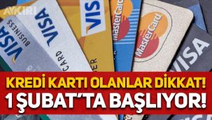 Kredi kartı kullananlar dikkat: Temassız işlem limiti 500 liraya çıkartıldı