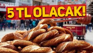 Mart ayında Ankara'da simit 5 lira olacak