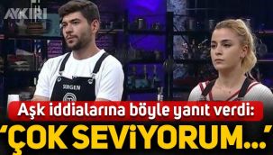 MasterChef Dilara, Sergen Özen ile aşk iddialarına yanıt verdi: