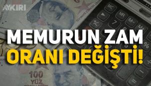 Memurun zam oranı değişti! Erdoğan yeni zam oranının yüzde 30 olacağını açıkladı