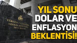 Merkez Bankası açıkladı: 2022 sonu dolar ve enflasyon beklentisi