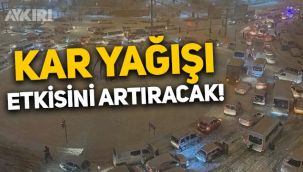Meteoroloji'den hava durumu uyarısı: Kar etkisini artıracak, günlerce sürecek