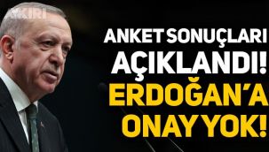 Metropoll anketi: Seçmen Erdoğan'ı onaylamıyor, MHP'lilerin oranı dikkat çekti