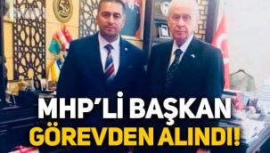 MHP Genel Merkezi, Kırıkkale İl Başkanı'nı görevden aldı!