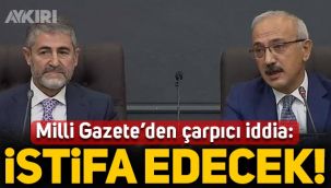 Milli Gazete'den çarpıcı iddia: Lütfi Elvan, AKP'den de istifa edecek