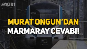 Murat Ongun'dan Marmaray yanıtı: TCDD çok samimiyse ulaşımı bedava bile yapabilir