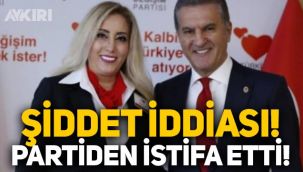 Mustafa Sarıgül'ün partisinde şiddet iddiası: TDP Kadın Kolları Genel Başkanı istifa etti