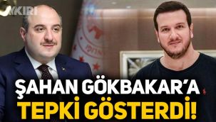 Mustafa Varank'tan Şahan Gökbakar'a tepki: Orman yangınlarıyla mücadele uzmanı