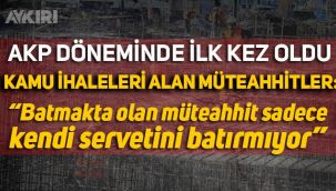 Müteahhitler Birliği'nden kur farkı ve tasfiye talebi: 