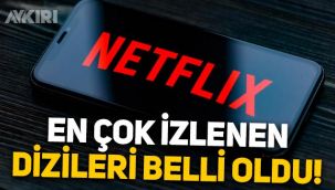Netflix, en çok izlenen 12 dizisini açıkladı