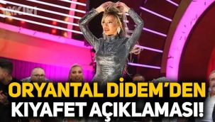 Oryantal Didem'den kıyafet açıklaması: 'Kollarını açabilirsin, bisiklet yaka giyebilirsin' dediler