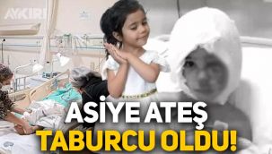 Pitbull köpeklerin saldırısına uğrayan 4 yaşındaki Asiye Ateş taburcu oldu