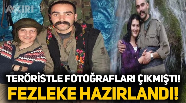 PKK'lı teröristle fotoğrafı çıkmıştı: HDP'li Semra Güzel hakkında fezleke hazırlandı