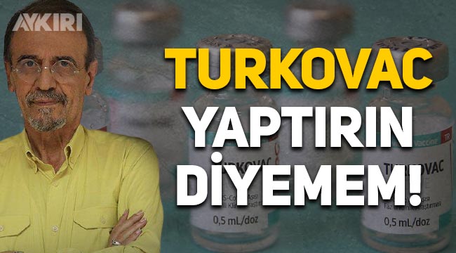 Prof. Dr. Mehmet Ceyhan'dan 'Turkovac' açıklaması: Veri olmadan yaptırın diyemem!