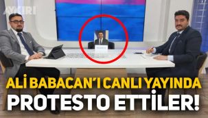 Programını iptal eden Ali Babacan, canlı yayında protesto edildi