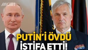 Putin'in öven Alman Deniz Kuvvetleri Komutanı istifa etti