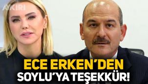 Şafak Mahmutyazıcıoğlu'nun ölümü sonrası Ece Erken'den Süleyman Soylu'ya teşekkür