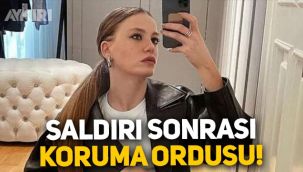 Serenay Sarıkaya'ya koruma ordusu! Saldırı sonrası önemli açıklamalar
