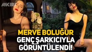 Sevgilisinden ayrılmıştı: Merve Boluğur, şarkıcı Emre Kaya ile görüntülendi