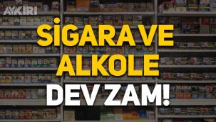 Sigara ve alkolden alınan ÖTV'ye yüzde 47'lik büyük zam!