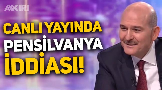Süleyman Soylu'dan canlı yayında dikkat çeken Kılıçdaroğlu - Pensilvanya iddiası