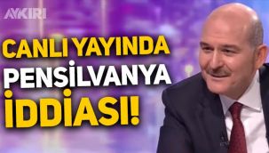 Süleyman Soylu'dan canlı yayında dikkat çeken Kılıçdaroğlu - Pensilvanya iddiası