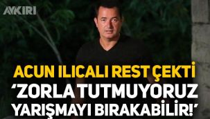 Survivor All Star'da Acun Ilıcalı rest çekti: Kimseyi zorla tutmuyoruz, Aycan Yanaç yarışmayı bırakabilir