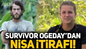 Survivor All Star yarışmacısı Ogeday'dan Nisa Bölükbaşı hakkında aşk itirafı: Evet de demiyorum hayır da