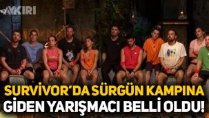 Survivor'da ilk eleme adayı belli oldu! Survivor All Star'da sürgün adasına kim gitti