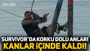 Survivor'da korku dolu anlar: Platform koptu, Hikmet'in kaşı yarıldı! İşte yeni bölüm fragmanı