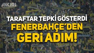Taraftar tepki gösterdi, Fenerbahçe bilet fiyatlarında indirim yaptı