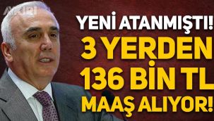Tarım Kredi'ye yeni atanan Hüseyin Aydın, 3 yerden 136 bin TL maaş alıyor