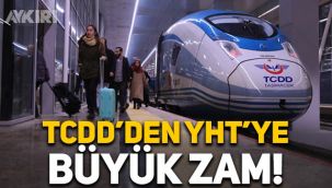 TCDD, yüksek hızlı tren biletlerine zam yaptı! İşte yeni YHT bilet fiyatları