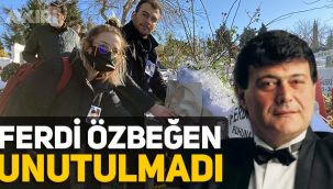 Türk müziğinin efsane ismi Ferdi Özbeğen, ölümünün 9.yılında mezarı başında anıldı