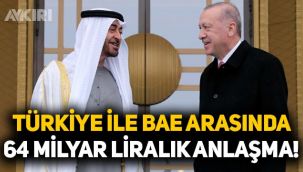 Türkiye ile BAE arasında 64 milyar liralık swap anlaşması