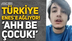 Türkiye, yaşamına son veren 20 yaşındaki Enes Kara'ya ağlıyor: