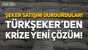 Türkşeker, şeker satışını durdurdu: Marketlere 'Raf Fiyat Garantili' şeker satılacak