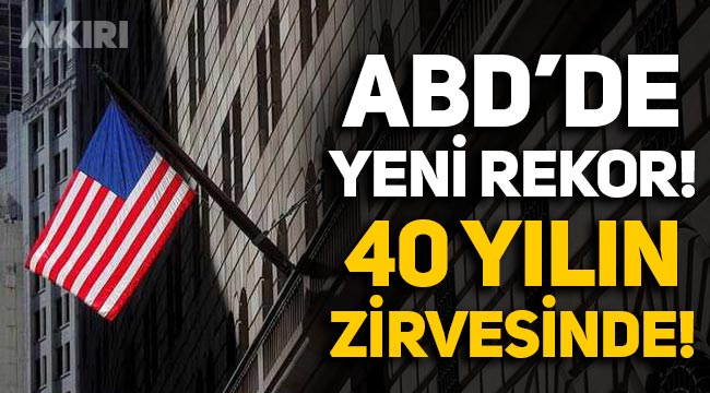 ABD'de yeni rekor: Ocak ayı enflasyon rakamları açıklandı