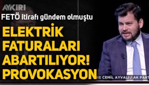 AKP'li Emre Cemil Ayvalı: Elektrik faturaları abartılıyor, yalan ve provokasyon olduğunu düşünüyorum