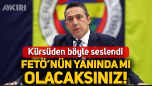 Ali Koç, Trabzonspor'a seslendi: FETÖ söylemlerinin yanında mı olacaksınız