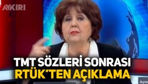 Ayşenur Aslan'ın Halk TV'deki Türk Mukavemet Teşkilatı ile ilgili sözlerine, RTÜK'ten inceleme
