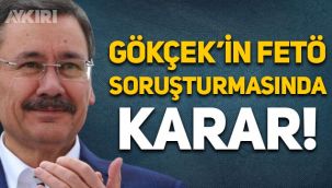 Başsavcılık, Melih Gökçek'in FETÖ soruşturmasına takipsizlik kararı verdi