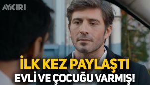 Camdaki Kız’ın Hayri’si Cihangir Ceyhan, oğlu ve eşiyle fotoğrafını ilk kez paylaştı