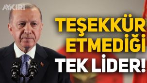 Cumhurbaşkanı Erdoğan'ın teşekkür etmediği tek lider: Hüseyin Baş