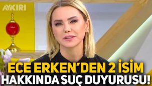 Ece Erken'den Sisi lakaplı Seyhan Soylu ve Nihat Doğan için suç duyurusu