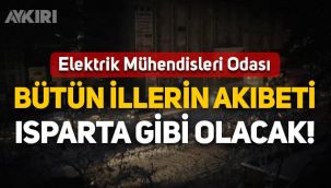 Elektrik Mühendisleri Odası uyardı: